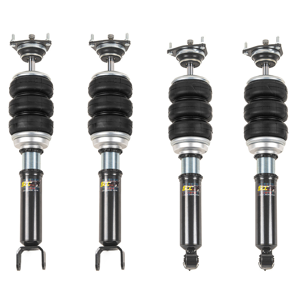 INFINITI Q50 / Q70 SCC STYLE 2 Air Struts | 1-Way Rebound Damping Adjustable Air Suspension Kit